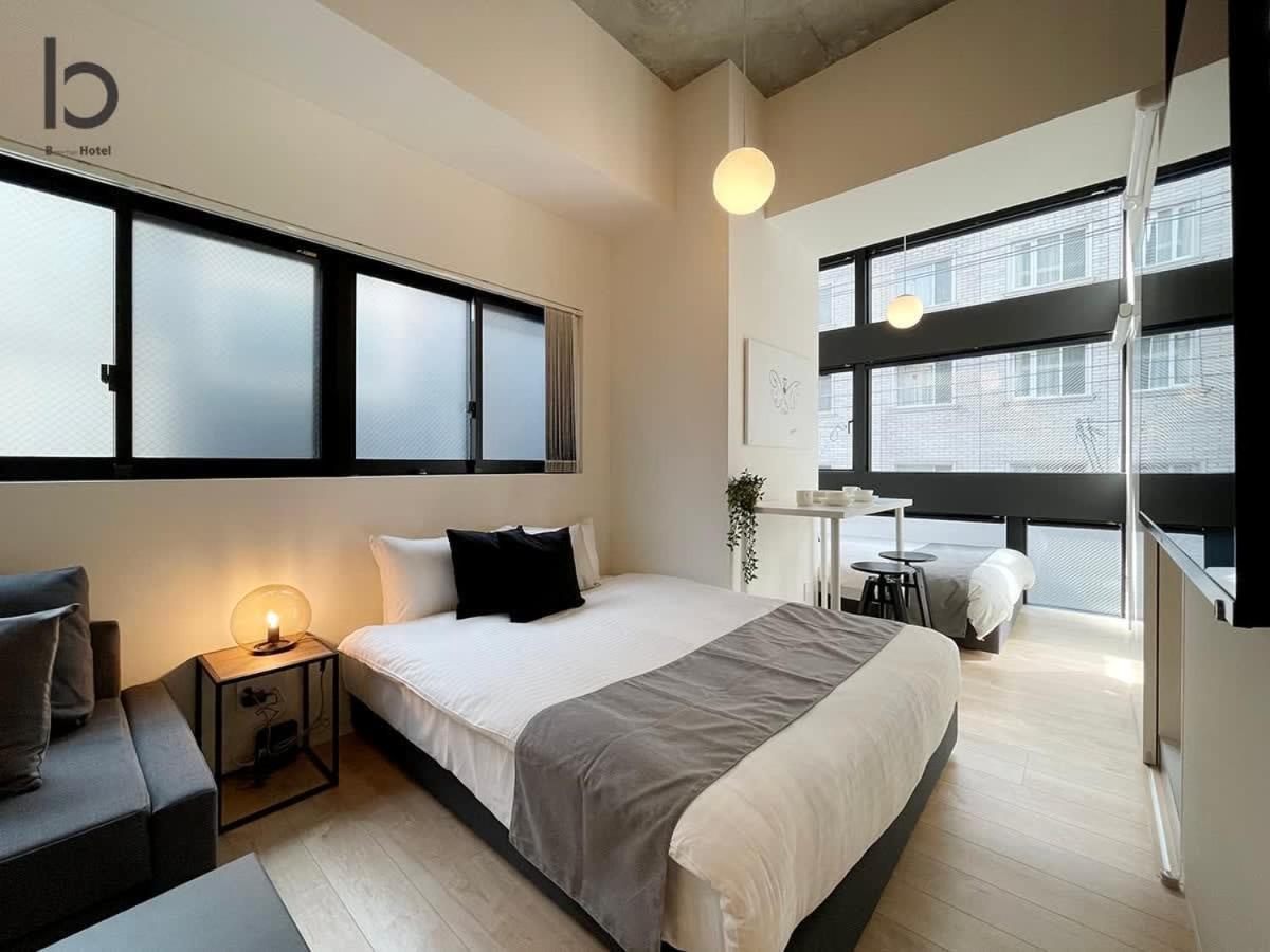 Bhotel Nekoyard - Modern Loft Studio Steps From Peace Park Hiroshima Exteriör bild