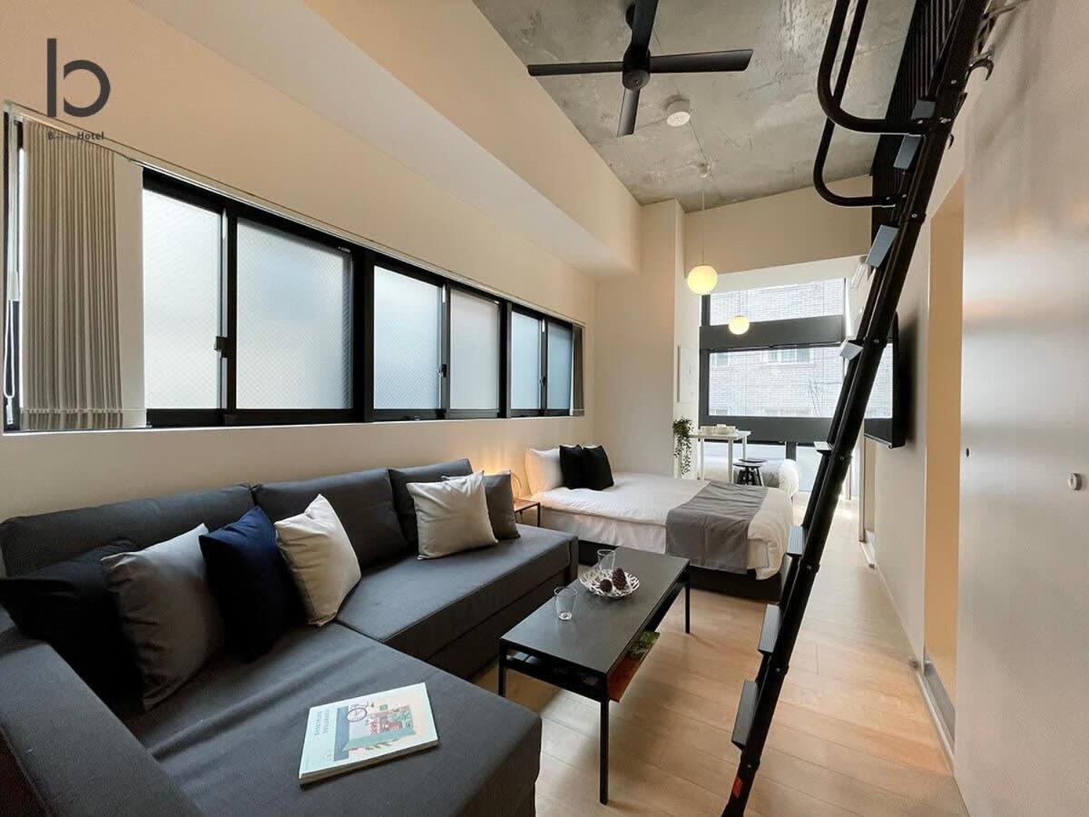 Bhotel Nekoyard - Modern Loft Studio Steps From Peace Park Hiroshima Exteriör bild